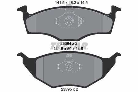 SET PLACUTE FRANA TEXTAR 2339402 - Compatibil cu VW