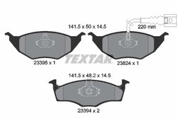 Set placute frana Textar 2339502