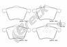 Set placute frana Breck 23418 00 703 10