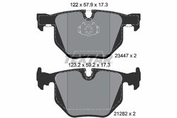 Set placute frana Textar 2344702