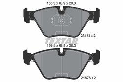 Set placute frana Textar 2347402
