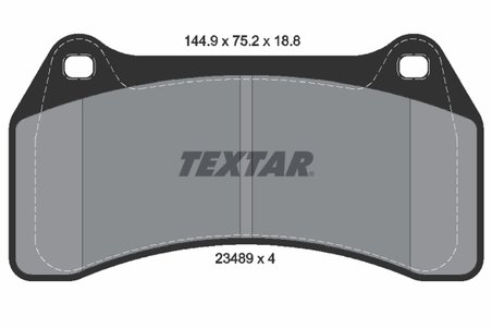 SET PLACUTE FRANA TEXTAR 2348901 - Compatibil cu JAGUAR