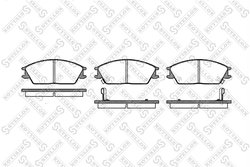 Set placute frana Stellox 235 002-SX