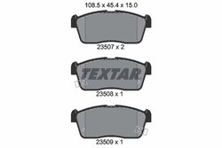 Set placute frana Textar 2350701