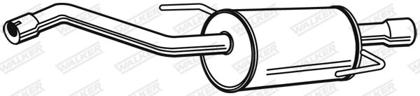 TOBA ESAPAMENT FINALA WALKER 23509 - Compatibil cu NISSAN