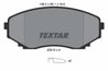 SET PLACUTE FRANA TEXTAR 2351501 - Compatibil cu FORD ASIA & OCEANIA, MAZDA