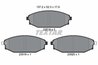 Set placute frana Textar 2351801