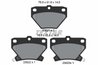 SET PLACUTE FRANA TEXTAR 2352101 - Compatibil cu PONTIAC, TOYOTA