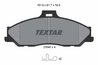 SET PLACUTE FRANA TEXTAR 2354001 - Compatibil cu FORD, FORD ASIA & OCEANIA, FORD AUSTRALIA, FORD USA, MAZDA