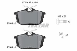 Set placute frana Textar 2354901
