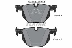 Set placute frana Textar 2355001