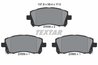 SET PLACUTE FRANA TEXTAR 2355802 - Compatibil cu MITSUBISHI, SUBARU