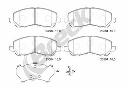 Set placute frana Breck 23584 00 701 00