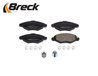Set placute frana Breck 23597 00 702 10
