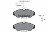 Set placute frana Textar 2360301