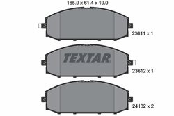 Set placute frana Textar 2361101