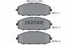 Set placute frana Textar 2361101