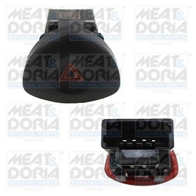COMUTATOR  LUMINI DE AVARIE MEAT & DORIA 23626 - Compatibil cu RENAULT