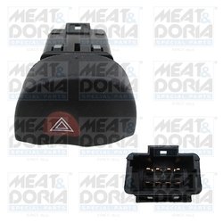 COMUTATOR  LUMINI DE AVARIE MEAT & DORIA 23640 - Compatibil cu RENAULT