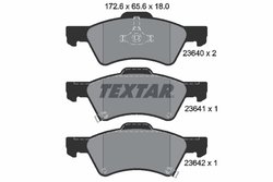 Set placute frana Textar 2364001