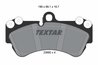 SET PLACUTE FRANA TEXTAR 2369202 - Compatibil cu MERCEDES-BENZ, PORSCHE, VW