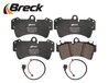 SET PLACUTE FRANA BRECK 23693 00 553 00 - Compatibil cu AUDI, PORSCHE, VW