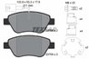Set placute frana Textar 2370601