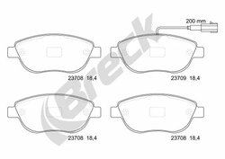 Set placute frana Breck 23708 00 701 10