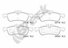 SET PLACUTE FRANA BRECK 23716 00 704 00 - Compatibil cu MINI