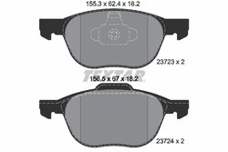Set placute frana Textar 2372301