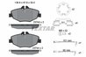 SET PLACUTE FRANA TEXTAR 2374303 - Compatibil cu MERCEDES-BENZ, MERCEDES-BENZ (BBDC)