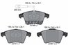 SET PLACUTE FRANA TEXTAR 2374602 - Compatibil cu VW