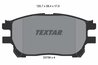 Set placute frana Textar 2375901