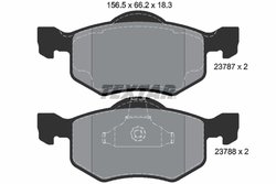 Set placute frana Textar 2378701