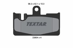 Set placute frana Textar 2380401