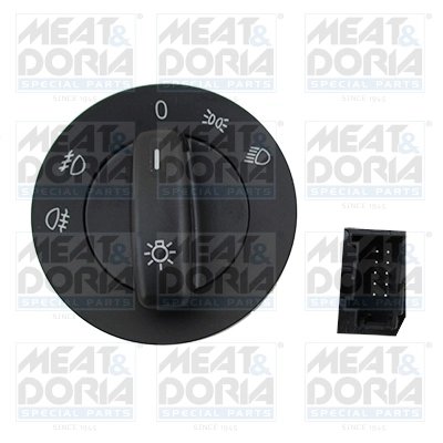 COMUTATOR FAR MEAT & DORIA 23808 - Compatibil cu VW