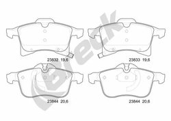 Set placute frana Breck 23832 00 702 10