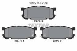 SET PLACUTE FRANA TEXTAR 2387601 - Compatibil cu MAZDA