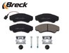 SET PLACUTE FRANA BRECK 23919 00 703 10 - Compatibil cu CITROEN, FIAT, PEUGEOT