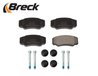 SET PLACUTE FRANA BRECK 23921 00 703 00 - Compatibil cu CITROEN, FIAT, PEUGEOT