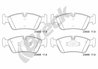 Set placute frana Breck 23935 00 701 00