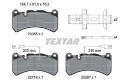 Set placute frana Textar 2395503