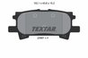 Set placute frana Textar 2396701