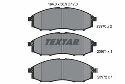 Set placute frana Textar 2397001