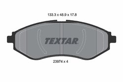 Set placute frana Textar 2397401