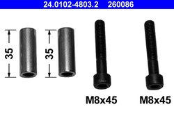 SET BUCSE GHIDAJ ETRIER FRANA ATE 24.0102-4803.2 - Compatibil cu SEAT, VW