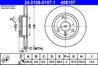 DISC FRANA ATE 24.0108-0107.1 - Compatibil cu CITROEN, PEUGEOT