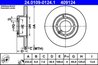 DISC FRANA ATE 24.0109-0124.1 - Compatibil cu SEAT, VW
