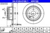 DISC FRANA ATE 24.0109-0166.1 - Compatibil cu NISSAN