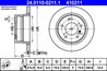 DISC FRANA ATE 24.0110-0211.1 - Compatibil cu BMW
